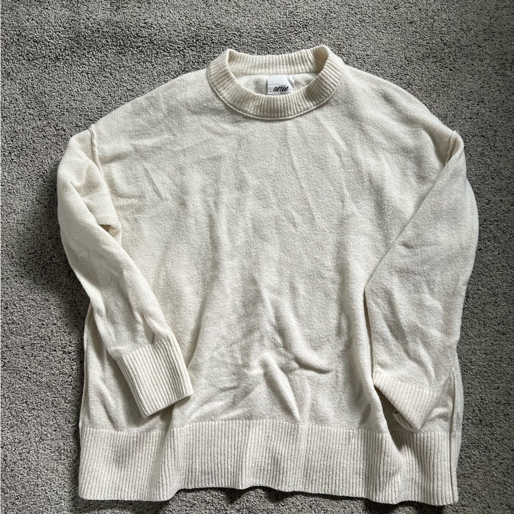 Aerie cream sweater